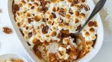 Easy Sweet Potato Casserole with Canned Yams