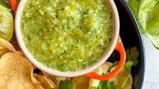Easy Tomatillo Salsa Verde