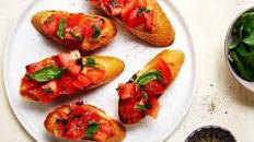 Easy Vegan Bruschetta