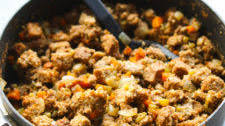 Easy Vegan Stovetop Stuffing