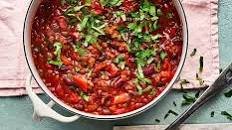 Easy vegetarian chilli