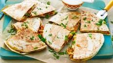 Easy vegetarian quesadilla