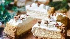 Eggnog Cheesecake - No Fail Recipe!