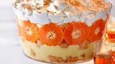 Eggnog trifle