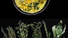 Fancy herb omelet