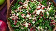Farro with Pomegranate and Apple