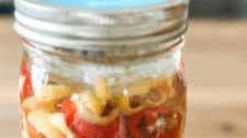 Fermented Banana Pepper Pickles