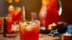 Festive rum & ginger punch