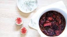 Fig Chutney with Ginger and Chili