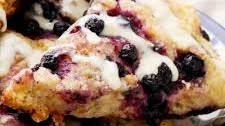 Flaky and Sweet Blueberry Scones