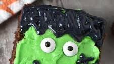 Frankenstein Brownies