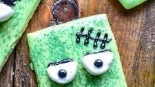 Frankenstein Sugar Cookies