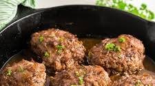 French Onion Soup Salisbury Steak Recipe