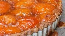 Fresh Apricot Almond Tart
