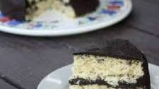 Fresh Mint Cake with Dark Chocolate Mint Frosting