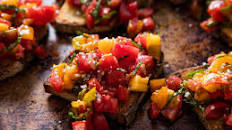 Fresh Summer Tomato Bruschetta Recipe