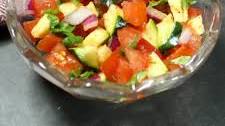 Fresh Tomato Zucchini Salsa