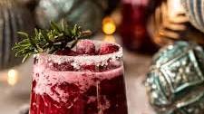 Frosted Mistletoe Margarita Punch