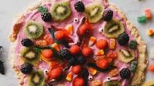 Fruit Pizza: A Spooktacular Version