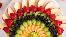 Fruit Turkey Thanksgiving Fruit Tray