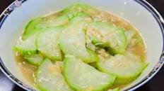 Fuzzy Melon with Dried Scallops (节瓜干贝 Mao Gua Gan Bei)