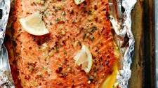 Garlic Butter Baked Salmon – Foil Packet & Full of Flavor