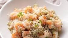 Garlic Butter Shrimp with Cauliflower Rice
