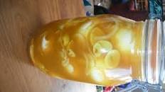 Garlic-Curry Pickled Eggs