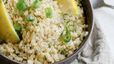 Garlic Herb Cauliflower Rice
