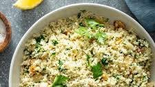 Garlic Herb Cauliflower Rice