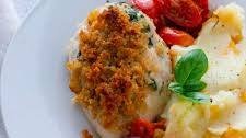 Garlic Herb Crusted Chicken Breasts