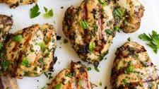 Garlic Herb Grilled Chicken Thighs