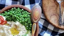 Garlic Mashed Potatoes and Peas Bowl