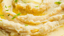 Garlic & Onion Sour Cream Mashed Potatoes
