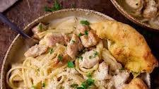 Garlic Parmesan Chicken Pasta Recipe