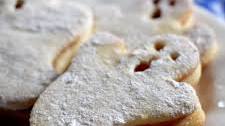 Ghost Linzer Cookies for Halloween