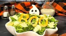 Ghostly Caesar Salad: A Halloween Treat