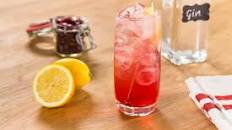 Gin Fizz aux cranberries