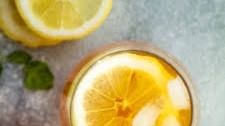 Ginger Lemon Iced Tea