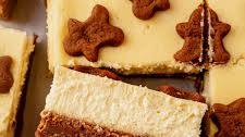 Gingerbread Cheesecake Bars