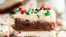 Gingerbread Cookie Bars