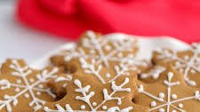 Gingerbread Snowflake Cookies