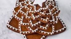 Gingerbread star tree