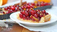 Gluten Free Cranberry Orange Tart