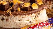 Gluten-free Crunchie Cheesecake Recipe (No-bake)