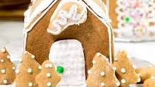 Gluten Free Gingerbread House | With Free Template