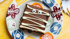 Gluten-free Halloween Mummy Brownies Recipe
