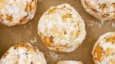 Gluten Free Pumpkin Snowball Cookies