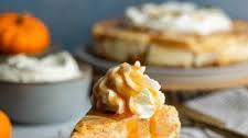 Gluten-Free Pumpkin Swirl Cheesecake