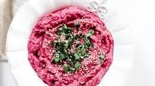 Gluten-Free Vegan Spicy Jalapeno Beet Hummus